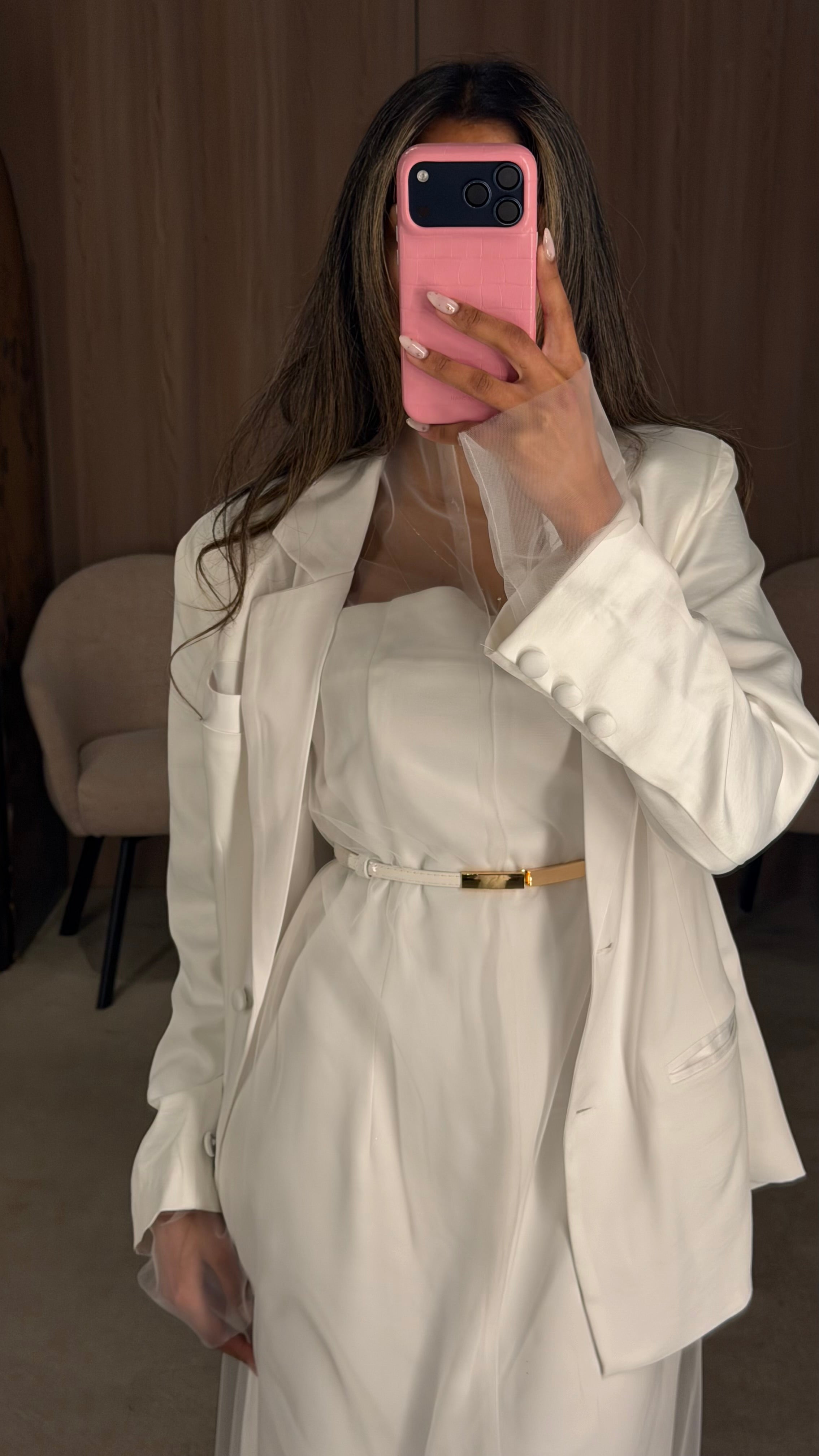 Addison Dress Set - Crisp White