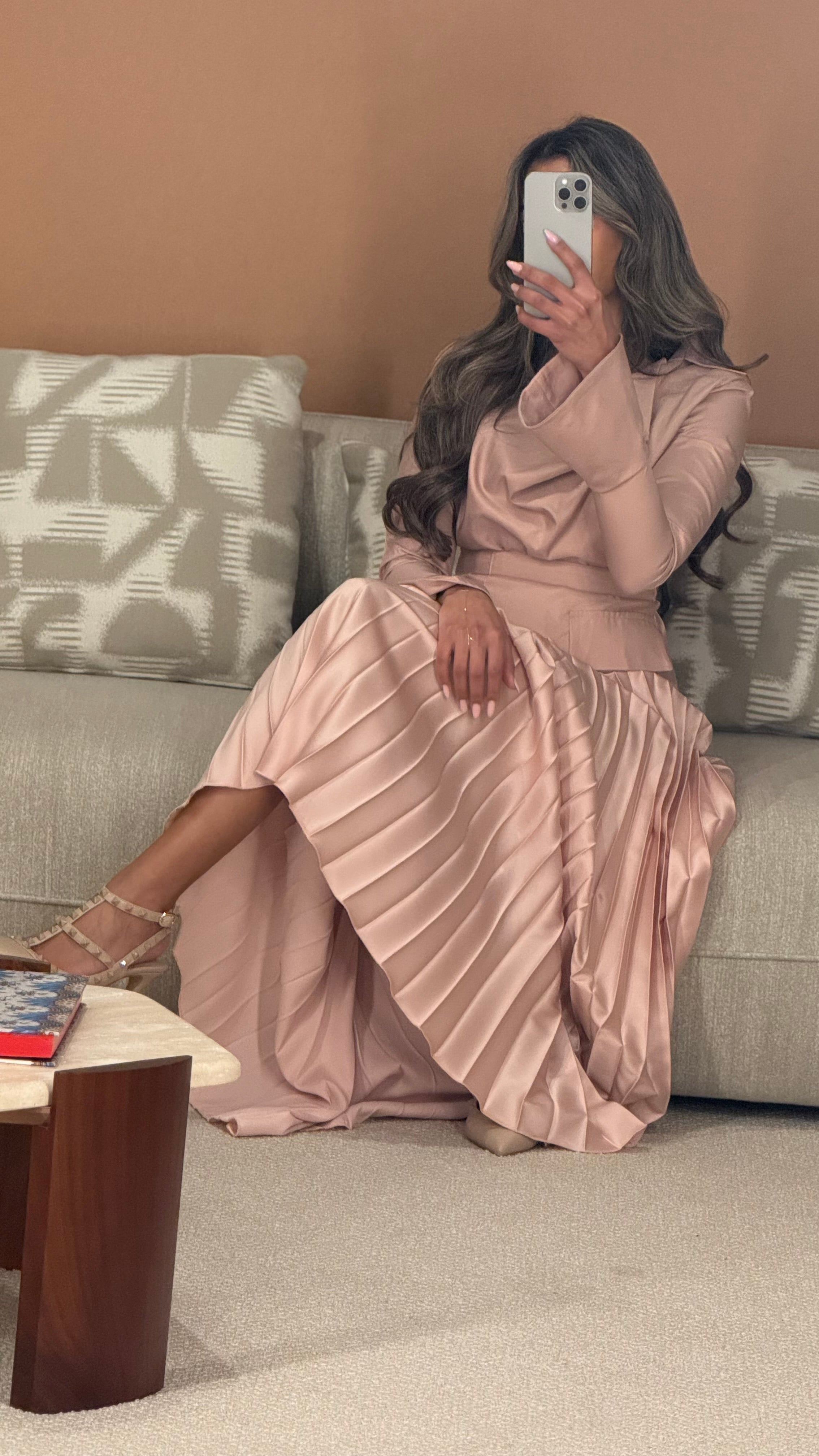 sophia - dusty pink