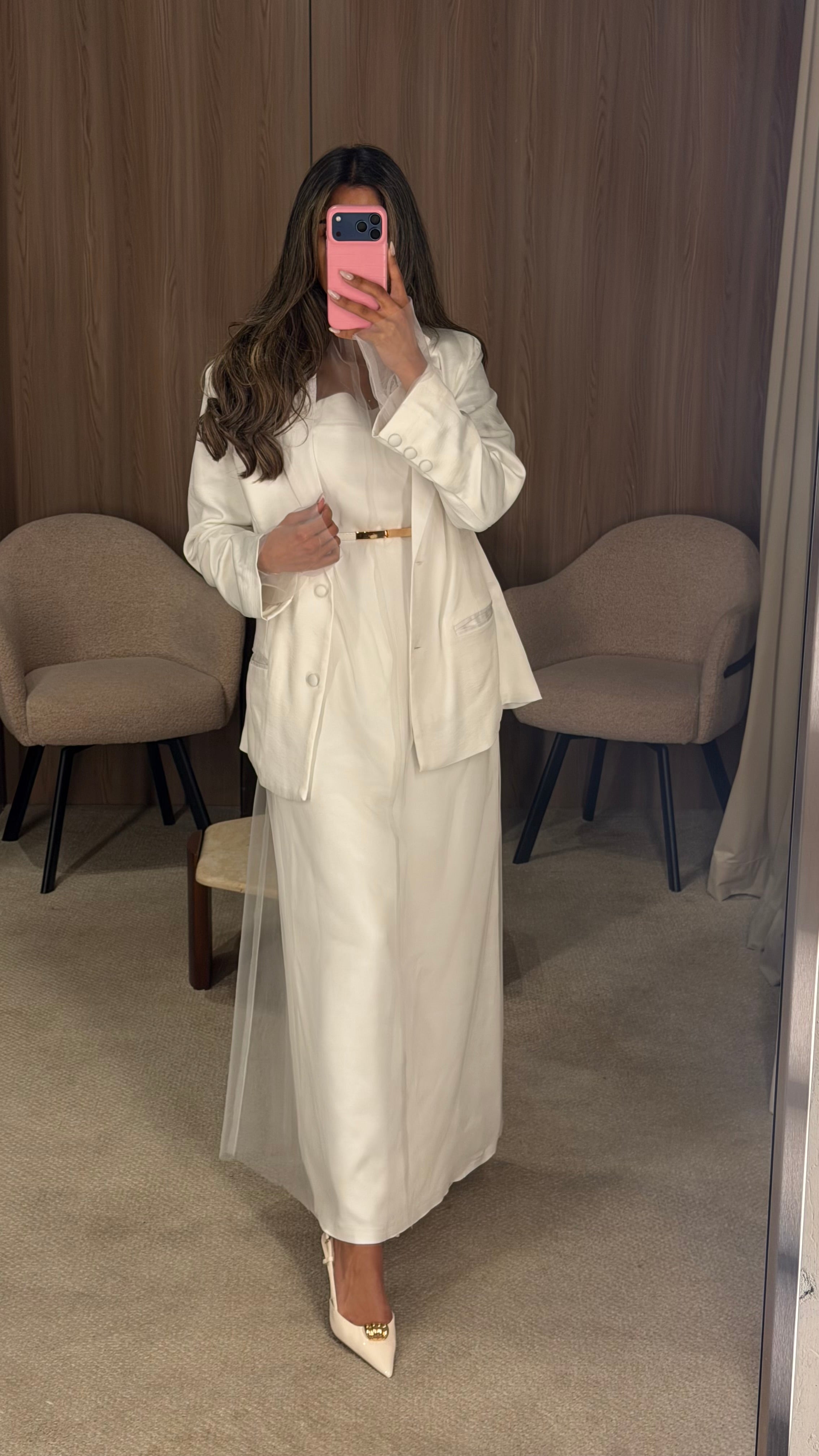 Addison Dress Set - Crisp White