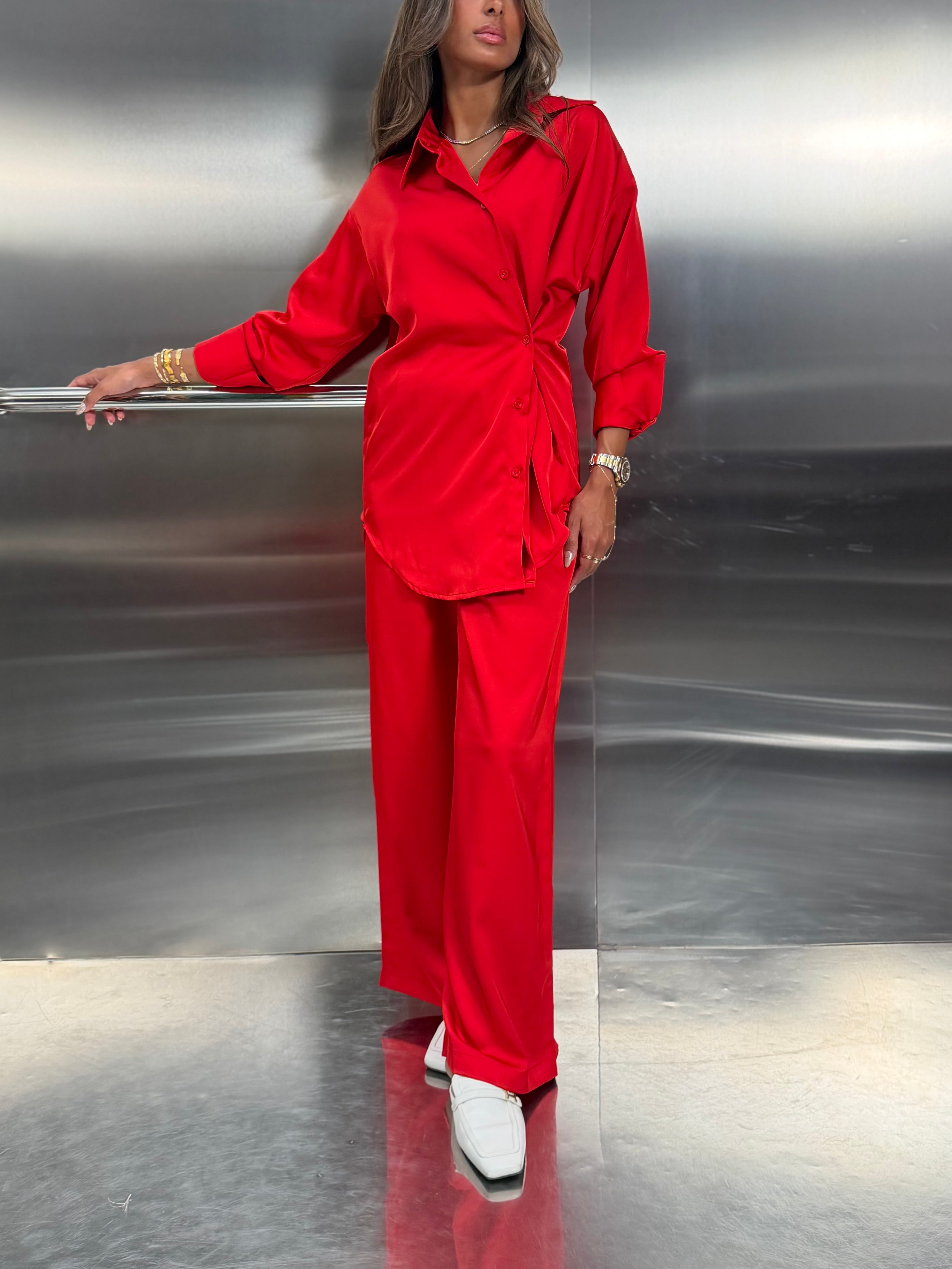 Lia Silk Set (Red)